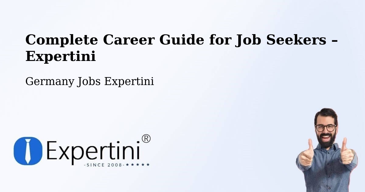 Career Guide for Job Seekers – Metzingen - Metzingen, Germany Jobs Expertini
